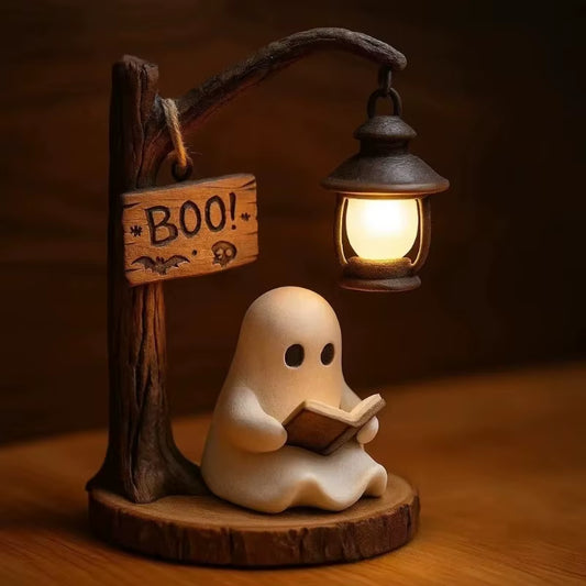 Lámpara Fantasma Lector Con Farola · Luz De Noche (B)